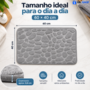 Tapete Absorvente para Banheiro 40x60 cm com Base Antiderrapante
