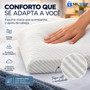 Travesseiro Cervical Ergonômico com Formato Anatômico