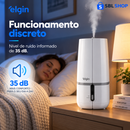 Umidificador de Ar Ultrassônico Elgin 2L Bivolt