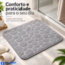 Tapete Absorvente para Banheiro 40x60 cm com Base Antiderrapante