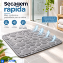 Tapete Absorvente para Banheiro 40x60 cm com Base Antiderrapante