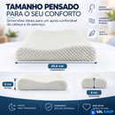 Travesseiro Cervical Ergonômico com Formato Anatômico